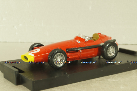 Maserati 250F HP 270 #2 G.P. Pescara 1957, Juan Manuel Fangio, Formula 1, red,  S025, Brumm 1:43