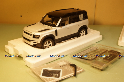 Land  Rover Defender 110, 2020, Satin Indus Silver, ALM810806, Almost Real 1:18