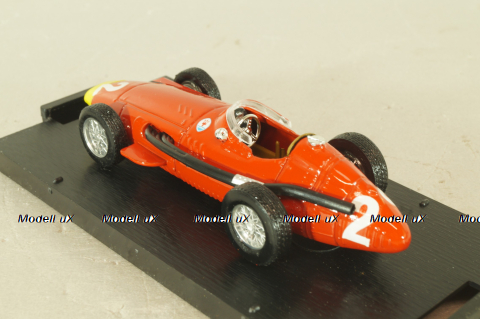 Maserati 250F HP 270 #2 G.P. Pescara 1957, Juan Manuel Fangio, Formula 1, red,  S025, Brumm 1:43