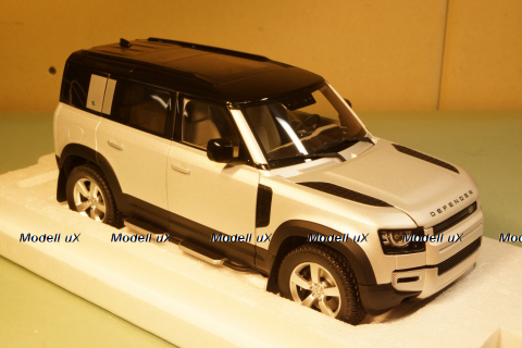 Land  Rover Defender 110, 2020, Satin Indus Silver, ALM810806, Almost Real 1:18