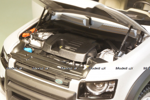 Land  Rover Defender 110, 2020, Satin Indus Silver, ALM810806, Almost Real 1:18