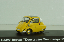 BMW Isetta 250 Deutsche Post 1955, yellow, 006726, Schuco 1:43