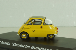 BMW Isetta 250 Deutsche Post 1955, yellow, 006726, Schuco 1:43