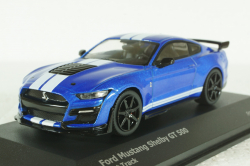Ford Mustang GT500 Coupe 2020 blue, 4311501, Solido 1:43 Уценка!
