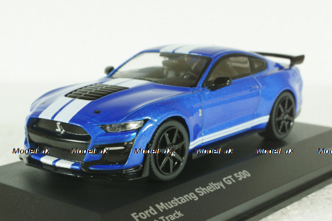 Ford Mustang GT500 Coupe 2020 blue, 4311501, Solido 1:43 Уценка!