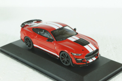 Ford Mustang GT500 Coupe 2020 red, 4311502, Solido 1:43
