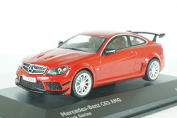 Mercedes C-Class C63 6.3 V8 AMG Black Series 2012, red, 4311602, Solido 1:43