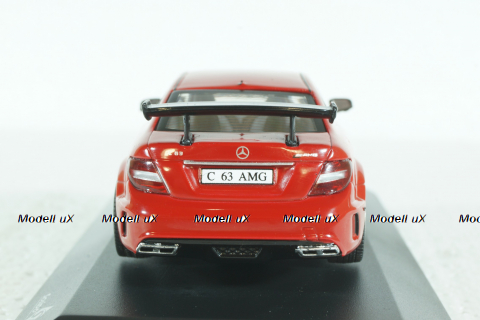 Mercedes C-Class C63 6.3 V8 AMG Black Series 2012, red, 4311602, Solido 1:43