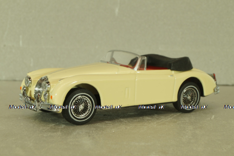 Jaguar XK150 Drop Head Coupe 1957, cream, DY036/A, Dinky 1:43