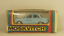 Москвич-408 Такси голубой, Тантал/Радон 1:43