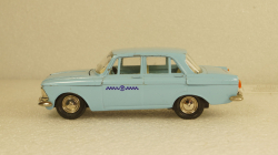 Москвич-408 Такси голубой, Тантал/Радон 1:43