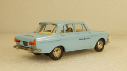 Москвич-408 Такси голубой, Тантал/Радон 1:43