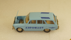 Москвич 427 А4, аэрофлот, 2 зажима, Тантал/Радон 1:43