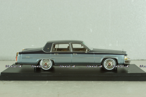 Cadillac Fleetwood Brougham 1991, blue/ligh blue, 43356, NEO 1:43