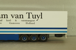 Scania 114L with semi-trailer "Bram van Tuyl" white, Tekno 1:50