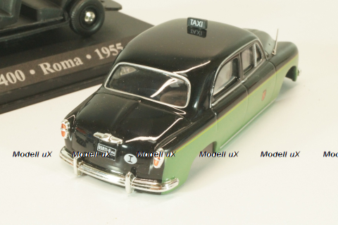 Fiat 1400 Taxi Roma 1955, Altaya 1:43 После ДТП!