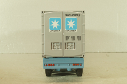 Volvo FH 12 with semi-trailer "Maersk" white/blue/grey, Tekno 1:50
