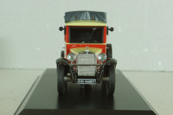 Mercedes-Benz L 1000 truck "Marklin" 1930, red/beige, 450292800, Schuco 1:43