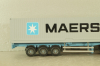 Volvo FH 12 with semi-trailer "Maersk" white/blue/grey, Tekno 1:50