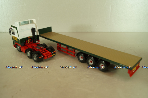 Daf 95XF truck with semi-trailer "Stobart" 1997, green/white, Corgi 1:50