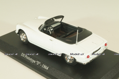 Citroen DS Prototype "S" 1964, white, Citroen DS Collection, Atlas 1:43 