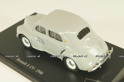 Renault 4 CV 1946, grey, Atlas 1:43