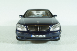 Mercedes S55 AMG (W220) 2000, Blue Metallic, 183817, Norev 1:18