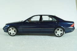 Mercedes S55 AMG (W220) 2000, Blue Metallic, 183817, Norev 1:18
