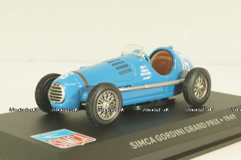 Simca Gordini #16 Grand Prix 1949, blue,  Les Belles Annees Simca #41, Altaya 1:43