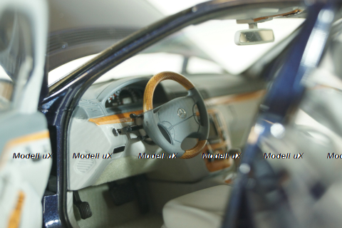 Mercedes S55 AMG (W220) 2000, Blue Metallic, 183817, Norev 1:18