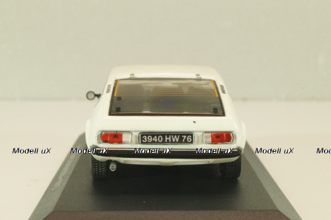 Matra Simca Bagheera 1975, white,  Les Belles Annees Simca #41, Altaya 1:43