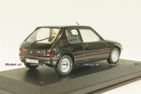 Peugeot 205 1.6 GTI 1985, black, Altaya 1:43 Уценка!