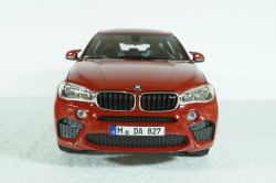 BMW X6 M (F16), 2015 Metallic Red, 183242, Norev 1:18