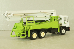 MAN 3-axle Schwing 32XL, concrete pump,  white/green, Conrad 1:50