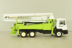 MAN 3-axle Schwing 32XL, concrete pump,  white/green, Conrad 1:50