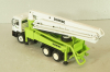 MAN 3-axle Schwing 32XL, concrete pump,  white/green, Conrad 1:50