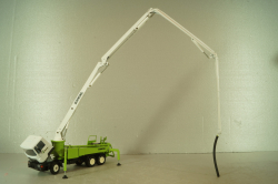 MAN 3-axle Schwing 32XL, concrete pump,  white/green, Conrad 1:50