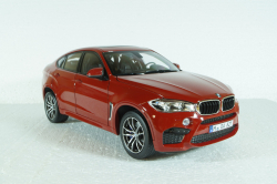 BMW X6 M (F16), 2015 Metallic Red, 183242, Norev 1:18