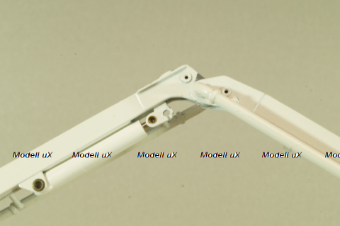 MAN 3-axle Schwing 32XL, concrete pump,  white/green, Conrad 1:50