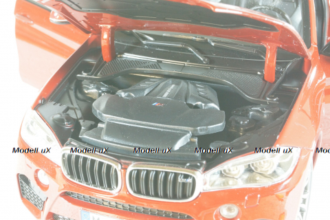 BMW X6 M (F16), 2015 Metallic Red, 183242, Norev 1:18