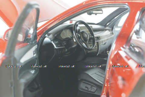 BMW X6 M (F16), 2015 Metallic Red, 183242, Norev 1:18