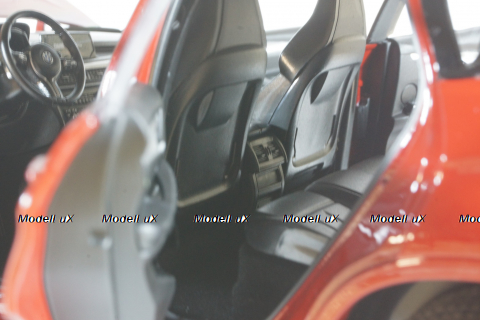 BMW X6 M (F16), 2015 Metallic Red, 183242, Norev 1:18