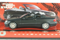 Mercedes CLK Cabriolet (A209) black, 2003, Fulda Collection, 436031432, Minichamps 1:43