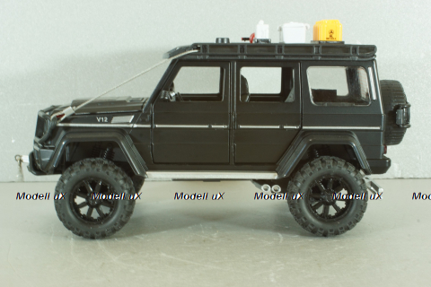 Mercedes Brabus 550 Adventure G-Class 4x4² 2017, black, 24722B, Che Zhi 1:24