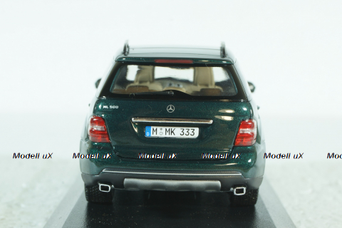 Mercedes ML500  (W164) 2005 darkgreen, 400034500, Minichamps 1:43