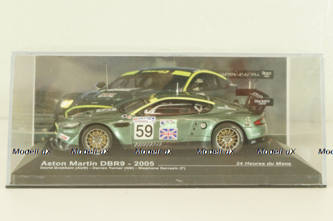 Aston Martin DBR9 #59 24H LeMans 2005, Brabham/Sarrazin/Turner, Altaya 1:43