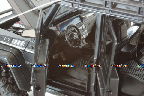 Mercedes Brabus 550 Adventure G-Class 4x4² 2017, black, 24722B, Che Zhi 1:24