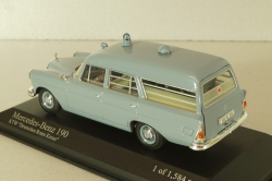 Mercedes-Benz 190 (W121) Ambulance 1961, grey, 400037270, Minichamps 1:43