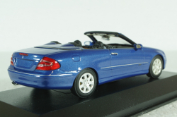 Mercedes CLK Cabriolet (A209) 2003 blue 400031431 Minichamps 1:43 