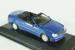 Mercedes CLK Cabriolet (A209) 2003 blue 400031431 Minichamps 1:43 